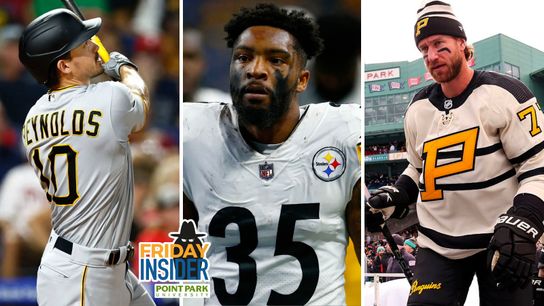 Point Park University Friday Insider: Pirates still covet Reynolds ... Maulet's real value to Steelers ... Move Dumoulin/Carter? taken at PPG Paints Arena (Friday Insider)